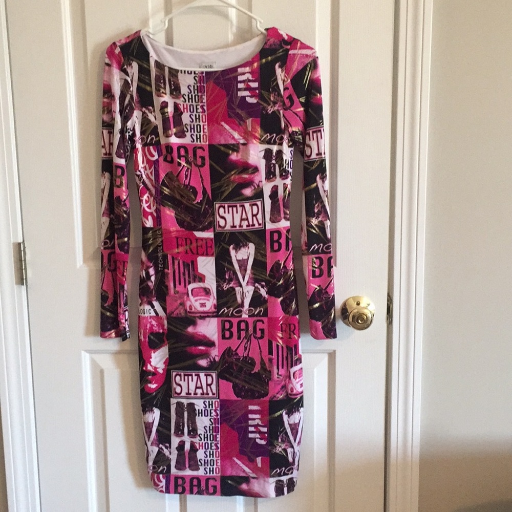 Fun Colorful Nightlife Cache Dress